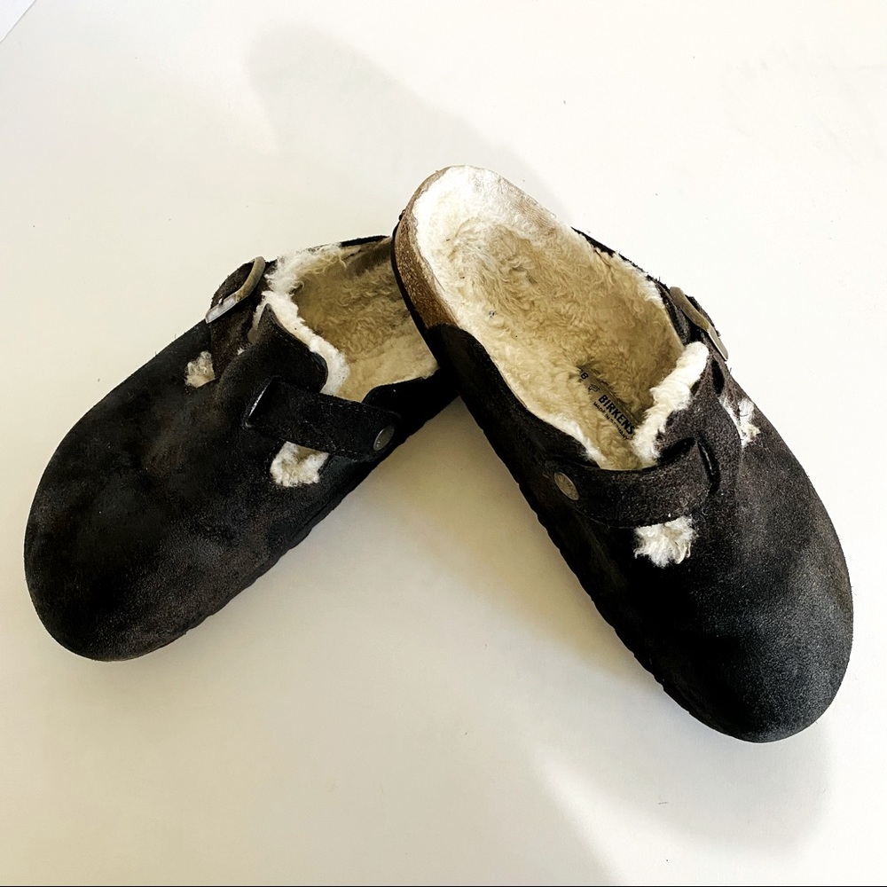 Birkenstock Boston Fur